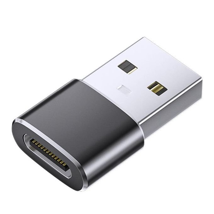 OTG Adapter USB to Type-C Female Converter Data Cable Charging for Mobile Phones
