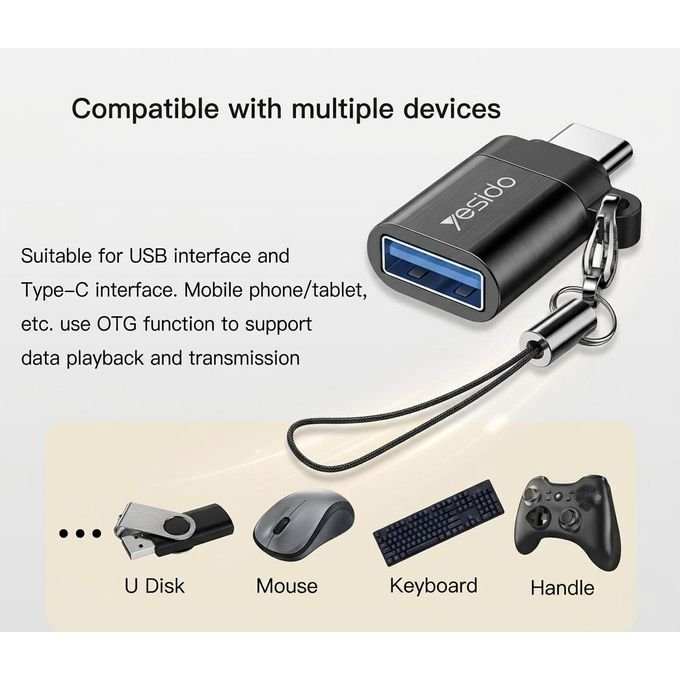 Otg OTG_Adapter TypeC To USB Type C USB 3.0 Android Iphone Flash Drive Reader GS06