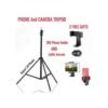 Phone And Camera Tripod Stand With 360 Holder Control and Bluetooth Selfie Remote