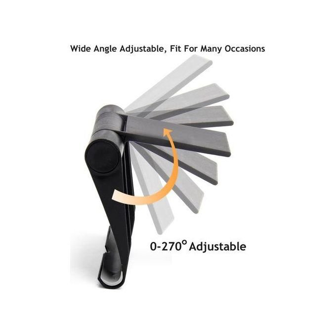 Phone Stand Foldable Mobile Phone Holder And Tablet Stand -Black