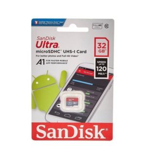SanDisk 32GB Ultra MicroSD 100Mb/s Speed Memory Card