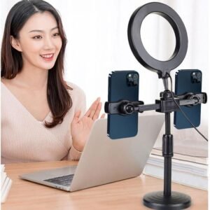Video Conference Call & Video Making Ring Light Clip On Laptop