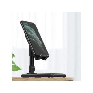 White Label Foldable Phone Stand Holder - Black