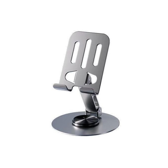 White Label Metal 360° Rotating Phone Holder - Silver