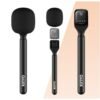 Wireless Interview Microphone Adapter-Compatible With DJI Mic,Rode GO,Hollyland Lark,More