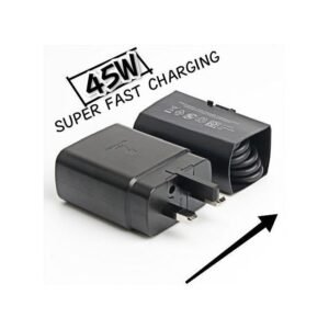 Samsung CHARGER 45W SUPER FAST CHARGER ADAPTIVE CHARGING FOR NOTE 20 Ultra S20 S21 S22 S23 Ultra Type-C To Type C