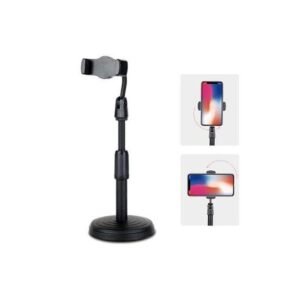 180 °RotatablePhone HolderRetractable Disc Base Phone Stand