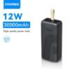 FOOMEE 30000mAh, Power Bank AB31 With Type-C Fast Charging, built-in strap and Light Indicator