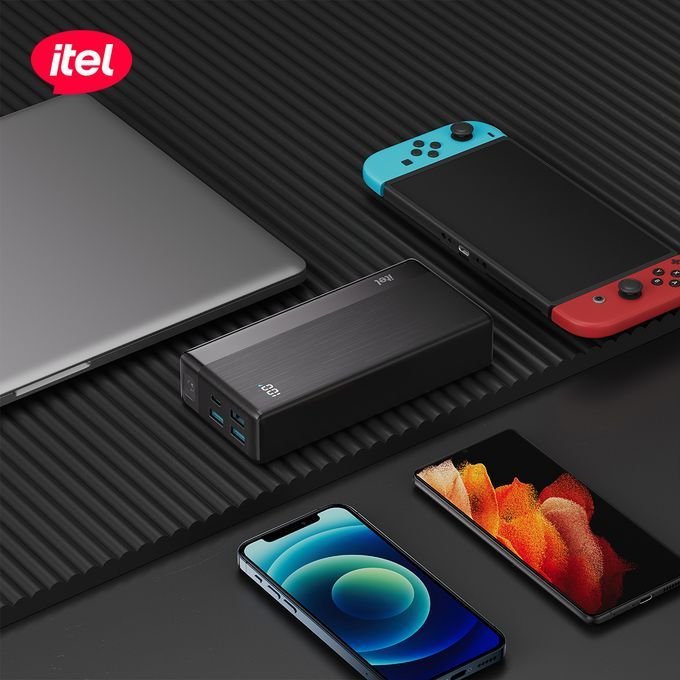 itel 30000mAh Powerbank With 22.5W Fast Charging Powerbank