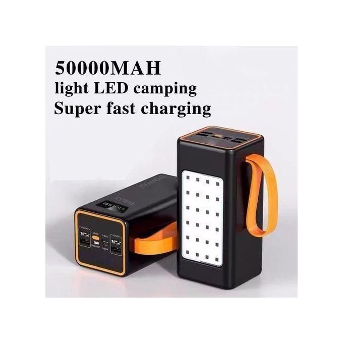 Philly 50000 MAh Super Fast Charger Power Bank With LED Lights