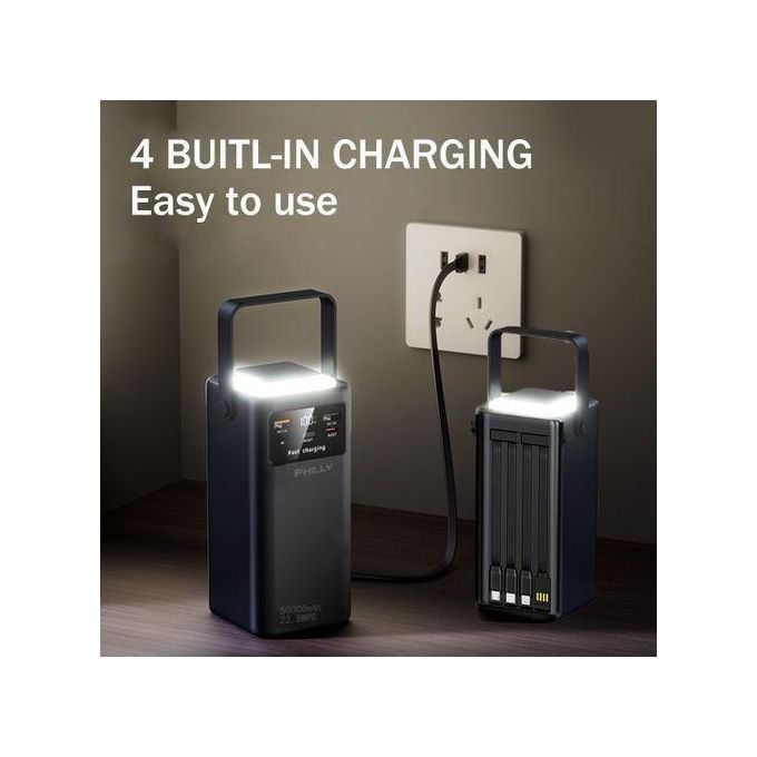 Philly Philly 22.5W Power Banks 50000MAh Portable Super Fast Charger